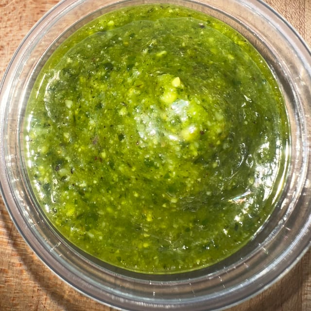 Extra Pesto.
