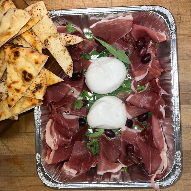 Burrata & Prosciutto Board.