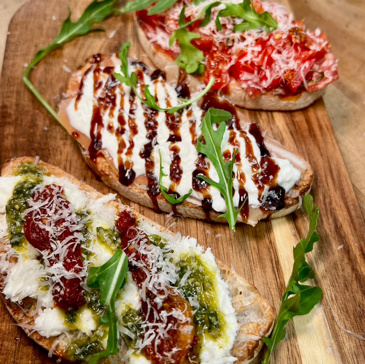 Trio Bruschetta.