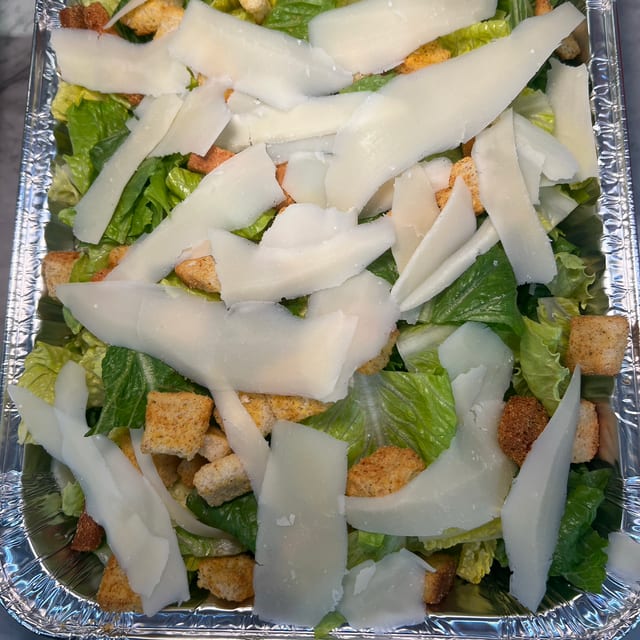 Caesar Salad Tray.