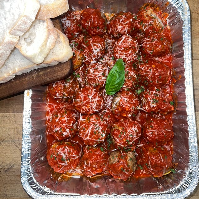 Meatball Tray.