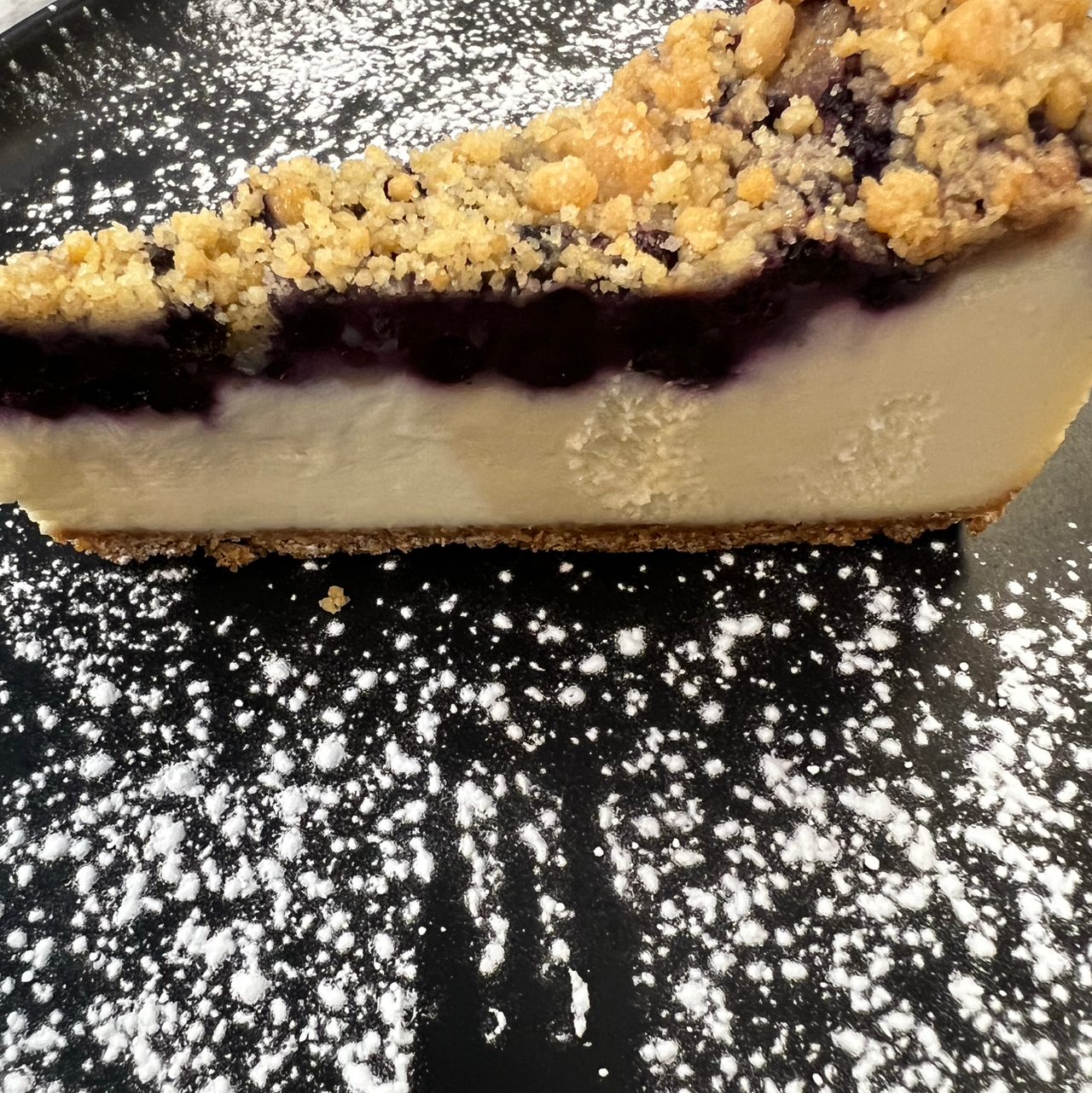 Lemon Blueberry Cheesecake.