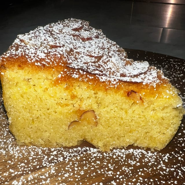 Nonna's Almond Cake.
