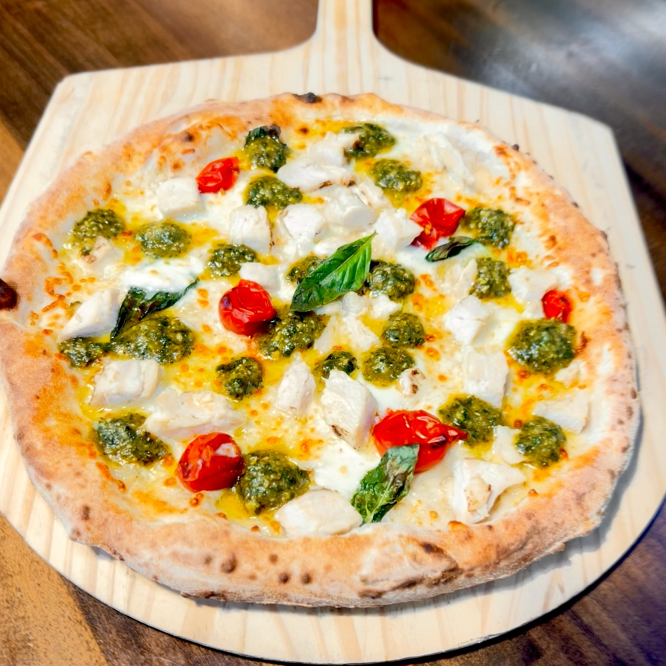 Chicken Pesto.